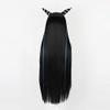 Treayes Lange Art und Weise Cosplay Wig for Danganronpa - Heat Resistant Synthetic Hair for Halloween Party and Fashion Events view 2