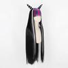 Treayes Lange Art und Weise Cosplay Wig for Danganronpa - Heat Resistant Synthetic Hair for Halloween Party and Fashion Events view 4