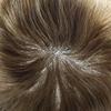 Hair Wonders Toupee Hair for Men Full French Lace Hairpiece for Mens Toupee Real Human Hair Replacement System for Men Protesis Capilar 6X8-100% density #18 Medium Blonde view 4