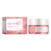 Peach Lip Scrub Exfoliating Balm, Moisturizing Lip Care with Peach & Jojoba Oil, Gentle Hydration for Dry Chapped Lips, Soft Smooth Lip Exfoliator 20g view 1