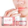 Peach Lip Scrub Exfoliating Balm, Moisturizing Lip Care with Peach & Jojoba Oil, Gentle Hydration for Dry Chapped Lips, Soft Smooth Lip Exfoliator 20g view 2