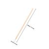 FAVOMOTO 100pcs Wooden Manicure Cuticle Sticks Nail Art Tools for Pedicure Nail Cleaning and Removal Suitable for Professionals and Beginners view 2