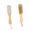FAVOMOTO 2pcs Double-Sided Pumice Foot Callus Brush Bristles Pedicure File for Removing Dry Hard Skin and Dead Cells Portable Foot Care Tool for Smooth Soft view 1
