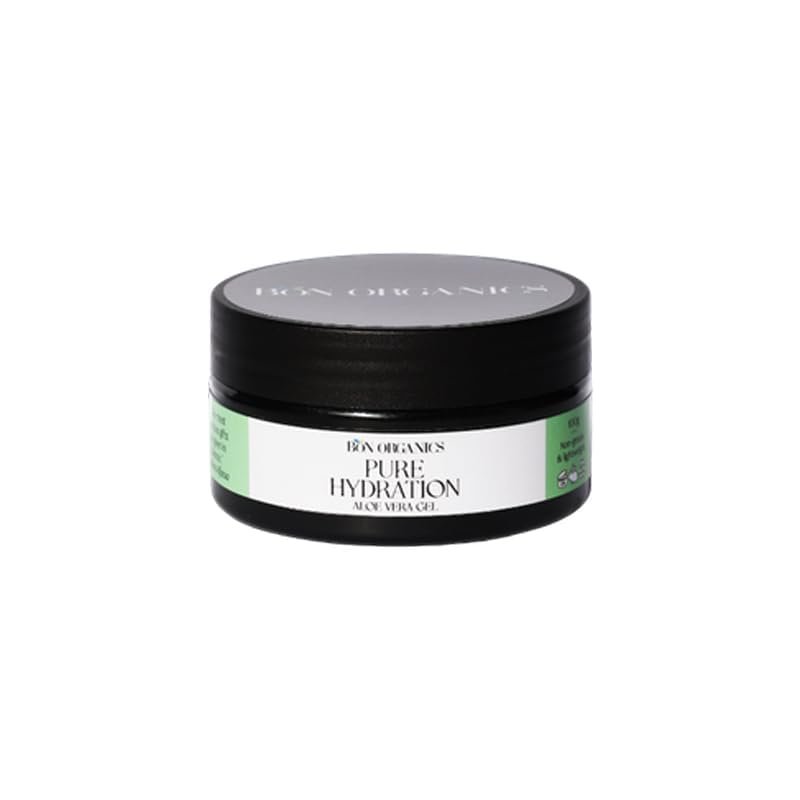 MAHANT Aloe Vera Gel with Lemon Oil | Plant-Based, Lightweight & Non-Greasy Formula | Handmade Natural Skin Gel for Face and Body | 100g