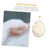 OSOLADY 4pcs Shower Scrubber Bath Puff Soft Exfoliating Loofah Balls with Hanging Rope for Men and Women Eco-Friendly Ramie Mesh Body Scrubber Rich and Easy Rinse Bath Sponges view 3