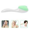 LIFKOME Portable Silicone Facial Cleansing Brush Long Handle Exfoliating Face Scrubber Gentle Skin Cleanser for Home and Travel Use view 4