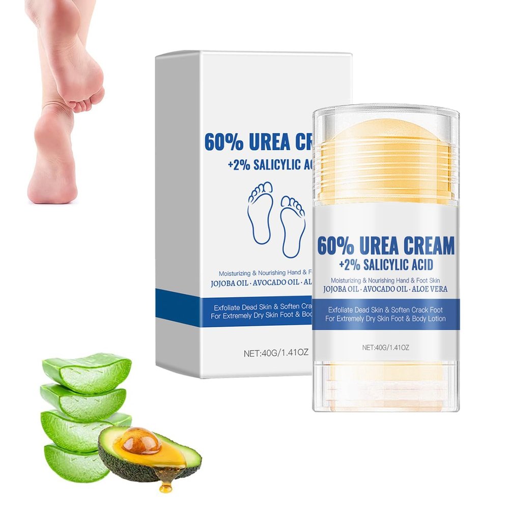 Hydrating and Anti-Cracking Foot Cream, 2026 Upgraded Moisturising and Relieves Cracking and Dryness Foot Cream, Foot Lotion Heel Stick Repairs and Hydrates Dry and Cracked Feet and Hand (1)