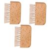 Beaupretty 3pcs Nail Cleaning Brushes with Ergonomic Handles Stiff Bristle Fingernail and Toenail Scrub Tools for Personal Care Manicure and Dead Skin Removal Portable for Home and Travel Use view 1