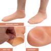 OSOLADY 2 Pairs Moisturizing Foot Exfoliating Socks with Elastic Fit Reusable Lotion Socks for Dry Cracked Feet Care for Women Extra Large Comfortable Skin Treatment view 4