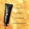24K Gold Snail Peel Off Face Mask, Deep Cleansing & Moisturizing Formula with Snail Secretion Filtrate, Tighten Pores, Oil Control, Improve Skin Roughness, Smooth & Radiant Skin, 1.76oz (2PCS) view 3