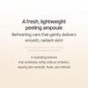 mixsoon White Rice Peeling Ampoule - White rice exfoliant, Gentle Exfoliating Serum for Smooth, Radiant Skin, Dead Skin Cells Remover 100ml / 3.38 fl.oz. Korean Glass Skin Care view 3