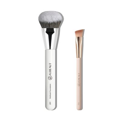 Albeaut Angle Foundation Brush Concealer Brush Set