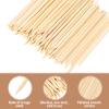 100 PCS 4.5 Inches Wood Double Heads Cuticle Pusher Stick, Wooden Cuticle Pusher Orange Wood Sticks for Nails Stick Manicure Pedicure Tool Nail Cuticles Remover Cleaning Tool Set for Home Salon view 3