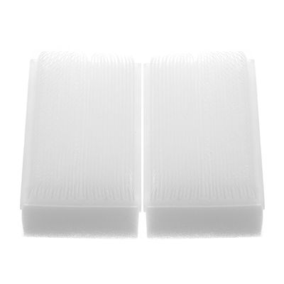 Beaupretty 2pcs Medical Grade Nail Scrub Brushes for Thorough Fingernail Cleaning Soft Sponge Double-sided Hand Scrubber for Crevice Cleaning Practical Manicure Hand Scrub Tool