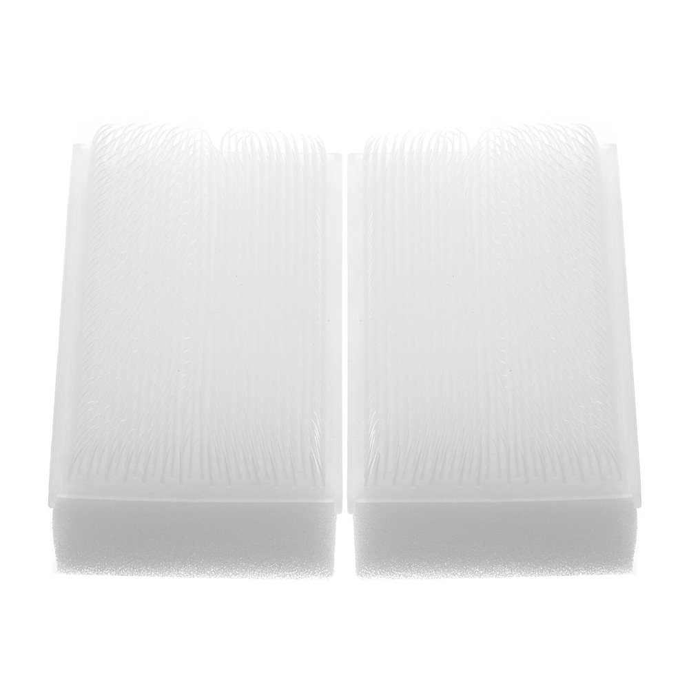 Beaupretty 2pcs Medical Grade Nail Scrub Brushes for Thorough Fingernail Cleaning Soft Sponge Double-sided Hand Scrubber for Crevice Cleaning Practical Manicure Hand Scrub Tool