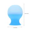 Beaupretty Silicone Ice Face Roller Cooling Massager for Puffiness and Relief Blue Facial Skin Care Tool to Tighten Pores Reduce Redness Circulation and Easy to Clean view 2