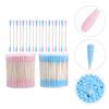 Beaupretty 400Pcs Double-head Cotton Swabs with Pointed Spiral and Rounded Tips Makeup Cleaning and Ear Pick Swabs for Home and Salon Use Soft Cotton for Eyebrow and Eyelash Care view 4