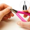 ARTSEWPLY Stainless Steel Nail Clippers Set for Home Use Lightweight Manicure Pedicure Tools with Design Black Nail Pliers for Thick and Ingrown Toenails Easy to Clean and Safe view 2