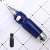 LOLIPPYY Electric Nose Ear Hair Trimmer Rotary Shaver Safe Face Hair Clipper for Men Women Painless Motorized Grooming Tool with Protective Cone Head Blue Design view 4
