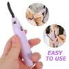 Beaupretty Portable Heated Eyelash Curler Electric Lash Tool with Temperature Settings USB Type-c Rechargeable Thermal Protection Groove Non-Slip Lightweight Handle for Safe Curling view 2