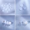 Pjeghbvop 20Pcs/set Piercing Discs Soft Anti Hyperplasia Anti-sagging Fixed Rings For Nose Ear Cartilage Soft Gasket Silicone Flying Saucer view 4