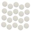 Beaupretty 20Pcs Natural Loofah Sponge Puff Facial Cleansing Pads Lightweight Reusable Makeup Remover for Home Travel Skin Exfoliator Safe Gentle Removal view 1