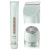 knvovno Bikini & Body Hair Trimmer for Women, Dual Head - IPX7 Waterproof Electric Razor for Gentle Pubic, Facial, Underarm, and Leg Shaving view 1