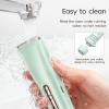 knvovno Bikini & Body Hair Trimmer for Women, Dual Head - IPX7 Waterproof Electric Razor for Gentle Pubic, Facial, Underarm, and Leg Shaving view 3