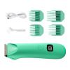 Body Trimmer for Men, Electric Digital Display Personal Groomer, Cordless Rechargeable Shaver with LED Display, for Intimate Pubic Balls Back Armpit Chest Arm view 1