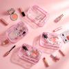 Sunnymove 10 Pcs Pink Bow Clear Makeup Coquette Pouch for Women and Girl view 3