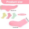 3 Pairs Aloe Socks Moisturizing Spa Socks for Cracked Feet Women Spa Lotion Sock, Sleeping Fuzzy Non-Slip Lotion Aloe Infused Sock for Women Foot Care for Repairing Softening Dry Cracked HEE view 2