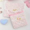 AIZHIYI Cotton Quilted Makeup Bag Floral Travel Toiletry Bag for Women (Style 2) view 2