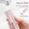 knvovno Bikini & Body Hair Trimmer for Women, Dual Head - IPX7 Waterproof Electric Razor for Gentle Pubic, Facial, Underarm, and Leg Shaving view 3