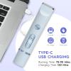 KEXIAO Double Head Electric Shaver for Women with LCD Display Waterproof Rechargeable Trimmer for Sensitive Skin Travel Essenti view 4