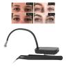 Bewinner Eyelash Grafting Tweezers Light, Lightweight LED Glue Curing Eyelash Extension Light for Beauty Salon, Makeup Eyebrow Hair Removal Illuminating Lighted Tweezers view 4