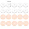 50x Silicone Piercing Disc Stabilize Earrings Earlobe Supports Patches Discs for Earring Back Clear Pad Piercing Nose view 4