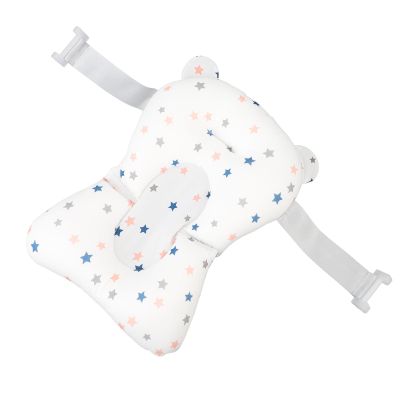 Aqur2020 Baby Bath Cushion. Soft Bath Cushion for Toddlers for Soft and SkinFriendly Support During Bathing