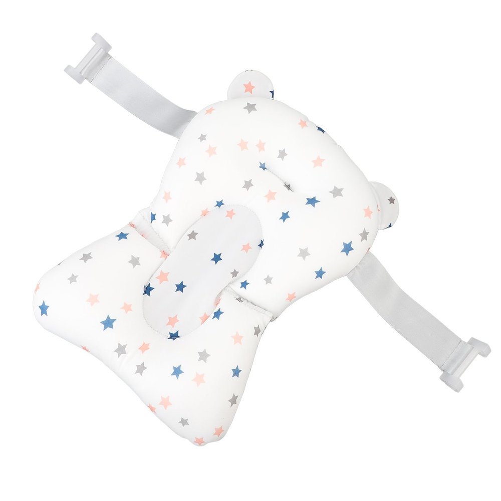 Aqur2020 Baby Bath Cushion. Soft Bath Cushion for Toddlers for Soft and SkinFriendly Support During Bathing