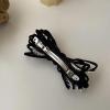 Bow hair clip for women's hair accessories view 3