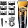 YHNNH Professional Hair Clipper, Electric Men's Beard Trimmer with LED Display, Suitable for Home and Barbershop Use. view 1