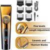 YHNNH Professional Hair Clipper, Electric Men's Beard Trimmer with LED Display, Suitable for Home and Barbershop Use. view 2