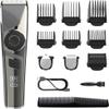 YHNNH Men's Professional Hair Clippers, Professional Ceramic Blade Hair Clippers, 3-in-1 Barber Shop Haircutting Kit, Cordless Electric Beard Trimmer view 1