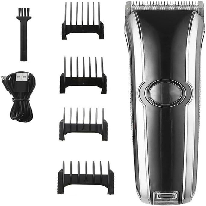 YHNNH Professional Hair Clipper, Adjustable Wireless Rechargeable Hair Clipper, Men's Beard Trimmer