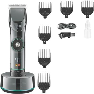 YHNNH Professional Hair Clippers, Adjustable Trimmers, Cordless Electric Men's Hair Clippers