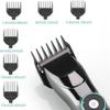 YHNNH Professional Hair Clippers, Adjustable Trimmers, Cordless Electric Men's Hair Clippers view 3