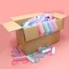50Pcs Nail Cleaning Brushes Set for Manicure & Pedicure  Colorful Plastic Handle Nail Dust Remover Tools, Soft Bristle Reusable Brushes for Acrylic or Gel Care, Salon & Home Use view 3
