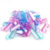 50Pcs Nail Cleaning Brushes Set for Manicure & Pedicure  Colorful Plastic Handle Nail Dust Remover Tools, Soft Bristle Reusable Brushes for Acrylic or Gel Care, Salon & Home Use view 4