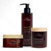 A La Maison Amber Collection Jasmine & Santal Starter Kit - Shower Oil + Body Scrub + Body Butter  Gently Exfoliates & Softens Skin  French Formula, Plant-Based view 1