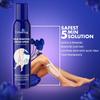 Ur..ban yog Hair Removal Cream Spray for Women | Painless Body Hair Removal Spray for legs, hands, underarm & back (130 ML, Tulip (Blue)) view 2