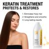Keratin Professional Hair Treatment, 1000ml/33.8fl oz, Straightening and Smoothing Formula for Frizzy Hair, Long-Lasting Results 4-6 Months.Salon Use view 2
